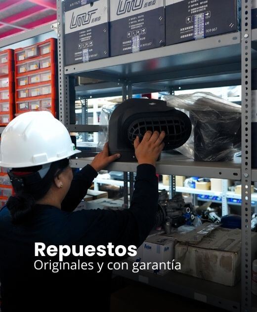 Repuestos originales para clientes Shacman International