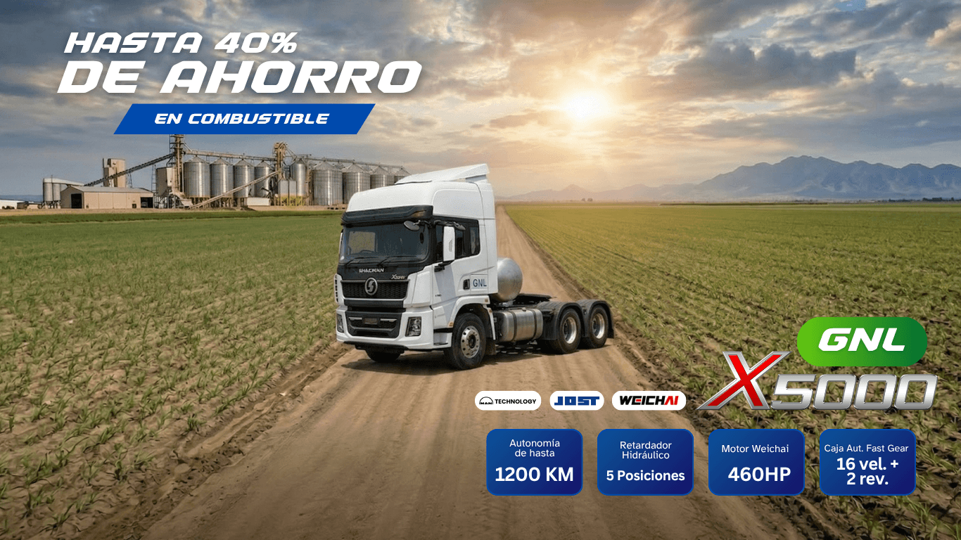 tracto gnl x5000 ahorro