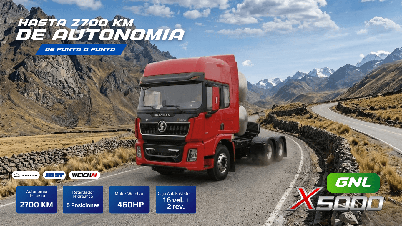 shacman doble tanque gnl
